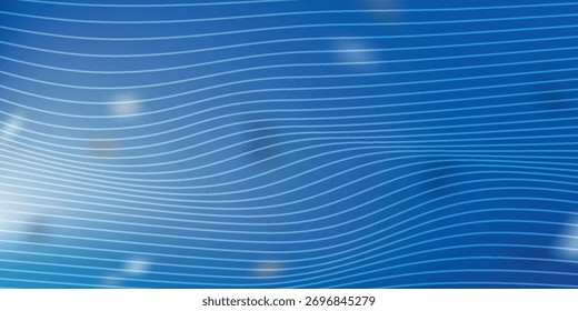 Fondo azul fluido vibrante. Abstractas diseño de fondo futurista.