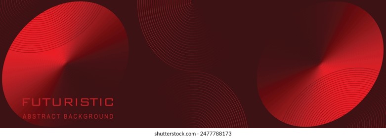 A vibrant, futuristic abstract background featuring circular gradient designs in shades of light red. The intricate line patterns and dynamic color transitions create a modern, technological aesthetic