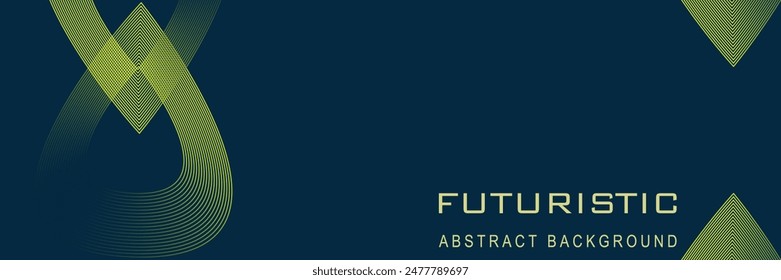 Un fondo abstracto vibrante y futurista con diseños circulares degradados en tonos verdes y azules. La intrincada línea y las dinámicas transiciones de color crean una estética moderna y tecnológica.