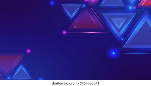 Vibrant futuristic background vector design in eps 10