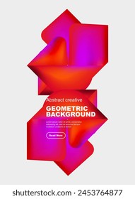 A vibrant geometric background featuring red and purple shapes, perfect for creating eyecatching designs. Ideal for logos, illustrations, and branding with a modern twist