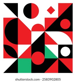 Vibrant geometric cube pattern vector art illustration with a colorful modern design, perfect for packaging, digital graphics, and creative branding.