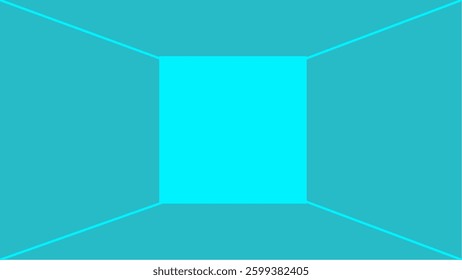 Vibrant Geometric Forms with Dynamic Flow