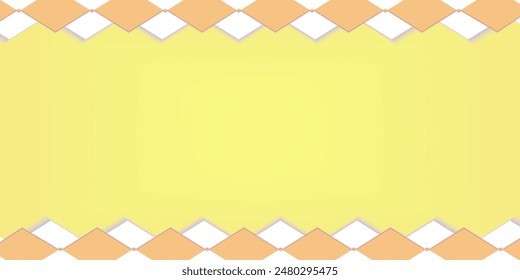 Fondo vibrante de la armonía geométrica. Gradiente amarillo Abstractas con diseño de borde cuadrado. resalta sus colores brillantes, patrones geométricos y su idoneidad para diversos propósitos de diseño.

