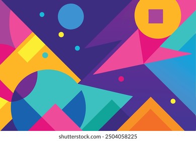 A vibrant geometric patterns screen background image, perfect for adding a stylish and modern touch to your digital decor. Ideal for screens, wallpapers, and contemporary design projects.