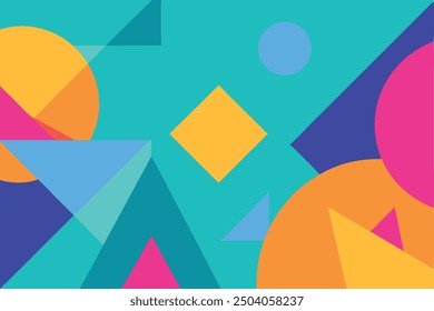 A vibrant geometric patterns screen background image, perfect for adding a stylish and modern touch to your digital decor. Ideal for screens, wallpapers, and contemporary design projects.