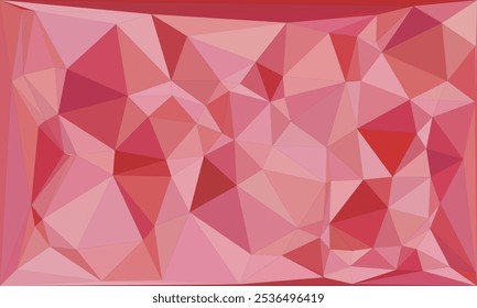 Vibrant Geometric Polygon Background Mix in Red, Blue, Green, Yellow, and Purple
