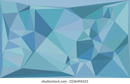 Vibrant Geometric Polygon Background Mix in Red, Blue, Green, Yellow, and Purple