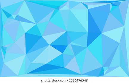 Vibrant Geometric Polygon Background Mix in Red, Blue, Green, Yellow, and Purple