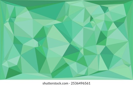 Vibrant Geometric Polygon Background Mix in Red, Blue, Green, Yellow, and Purple