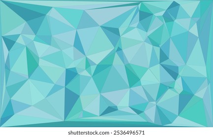 Lebendige geometrische Polygon-Hintergrundmischung in Rot, Blau, Grün, Gelb und Lila