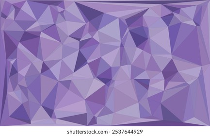 Lebendige geometrische Polygon-Hintergrundmischung in Rot, Blau, Grün, Gelb und Lila
