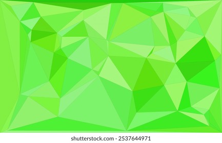 Vibrant Geometric Polygon Background Mix in Red, Blue, Green, Yellow, and Purple