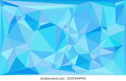 Vibrant Geometric Polygon Background Mix in Red, Blue, Green, Yellow, and Purple