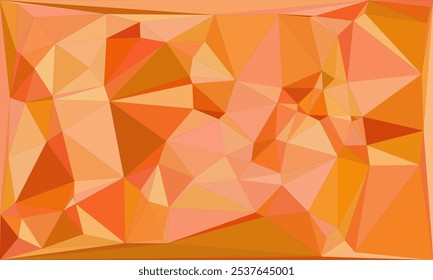 Vibrant Geometric Polygon Background Mix in Red, Blue, Green, Yellow, and Purple