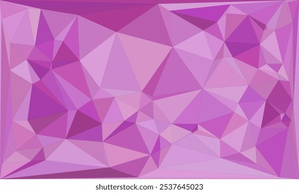 Vibrant Geometric Polygon Background Mix in Red, Blue, Green, Yellow, and Purple