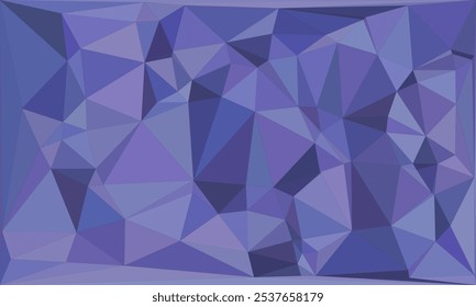 Mistura vibrante de fundo de polígono geométrico em vermelho, azul, verde, amarelo e roxo
