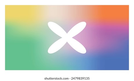 Lebendige geometrische Formen Farbverlauf Hintergrund Vektorgrafik.  Abstrakter trendiger moderner Design-Bildschirmhintergrund für Landing Page, Cover, Broschüren, Flyer, Präsentationen, Banner. Vektorillustration.