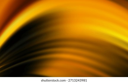 vibrant golden abstract background featuring flowing curved lines and a radiant yellow gradient. Ideal for technology, business, or creative projects seeking energy, warmth,