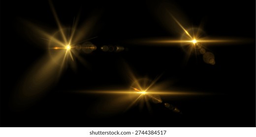 Vibrant golden explosion with radiant beams shines intensely. Bright glow and soft haze build warmth.