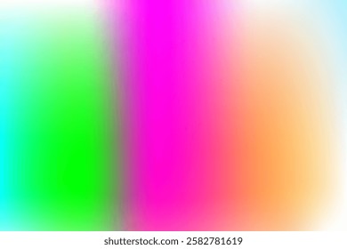 Vibrant Gradient Abstract Background with Colorful Hues and Smooth Transitions