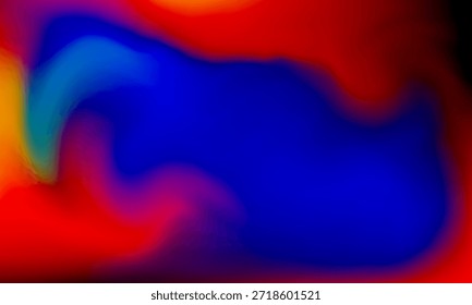 Plano De Fundo Abstrato Gradiente Vibrante Com Linhas Brancas Curvas Para Projetos De Design Modernos