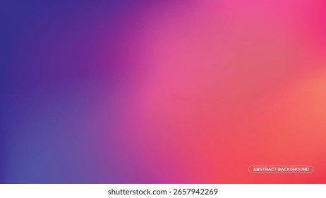 Vibrant Gradient Abstract Background Design for Digital Use