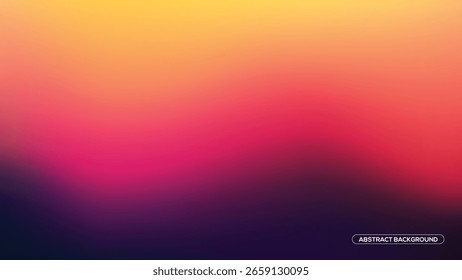 Fundo abstrato de gradiente vibrante para projetos de design