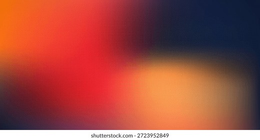 Vibrant Gradient Abstract Background With Dotted Pattern And Warm-To-Cool Color Transition eps10