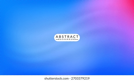 Fundo abstrato gradiente vibrante com pontos de meio-tom cria uma textura visual moderna e dinâmica para projetos de design.