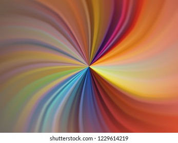 Vibrant gradient. Abstract swirl background. Vector illustration