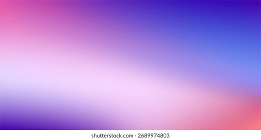 Fondo De Gradiente Vibrante Con Desenfoque Suave Púrpura, Rosa Y Azul Para Proyectos De Diseño