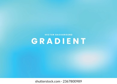 Vibrant Gradient Background. Blurred Blue Color Wave