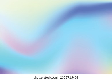 Vibrant Gradient Background. Blurred Color Wave