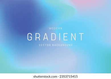 Vibrant Gradient Background. Blurred Color Wave