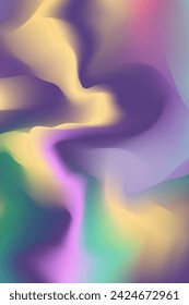 Fondo de degradado vibrante. Onda de color borrosa.