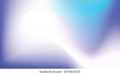 Vibrant Gradient Background. Blurred Color Wave