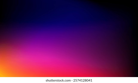 Vibrant gradient background, colorful ui abstract background, web design gradient, blue, pink, orange