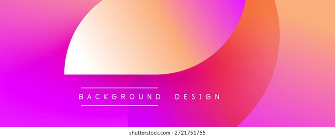 Diseño de fondo de gradiente vibrante. Los tonos rosados y anaranjados se mezclan suavemente. Estética minimalista con superposición de texto. Composición moderna y abstracta.