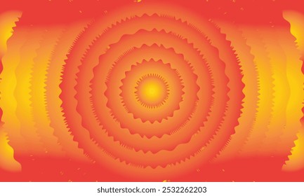 Lebendige Farbverlauf-Hintergrund-Design in den Tönen Gelb und Orange