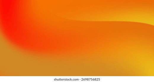 A vibrant gradient background features a combination of orange and yellow hues with soft, wavy textures. This colorful design adds depth and warmth, perfect for creative projects.