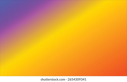 Vibrant Gradient Background with Purple Yellow and Orange Hues