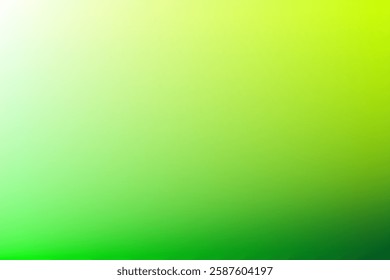 Vibrant Gradient Background in Shades of Green and Yellow. bright green . light green . modern gradient background.