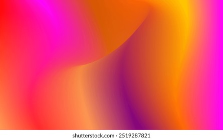 Fondo degradado vibrante con tonos de rosa y naranja
