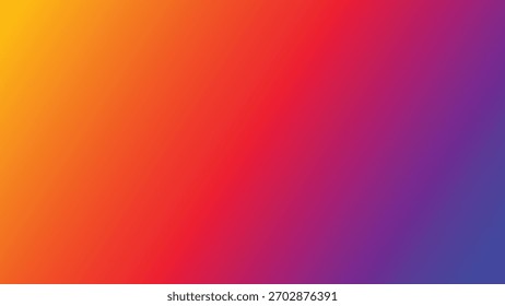Fundo de gradiente vibrante com tons de amarelo, laranja, vermelho e roxo.