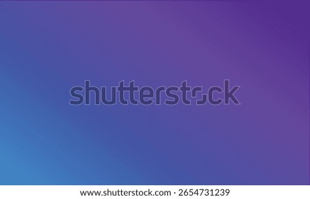 Vibrant Gradient Background with Smooth Color Transition from Blue to Purple