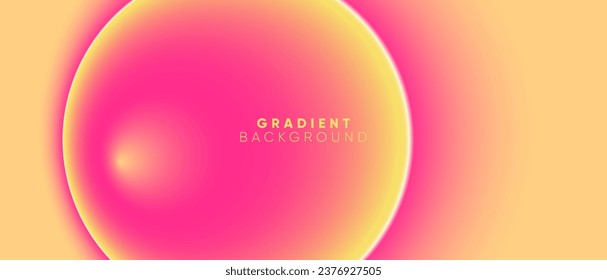 Vibrant Gradient Background with Soft Pink and Yellow Hues.