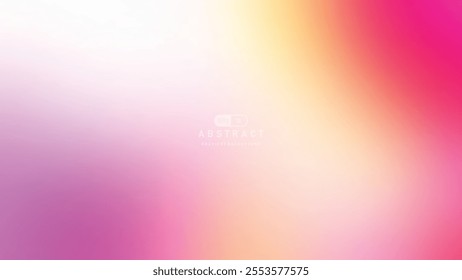 vibrant gradient background with soft transitions between pink, orange, and white hues, creating warm and inviting atmosphere.