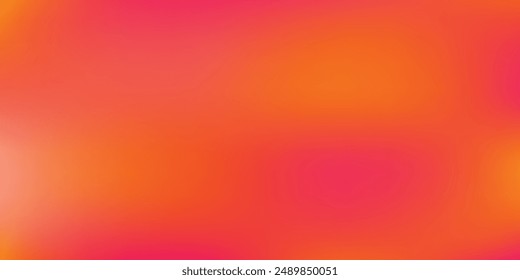 Transiciones de fondo de degradado vibrante de amarillo a rojo, con espacio de copia