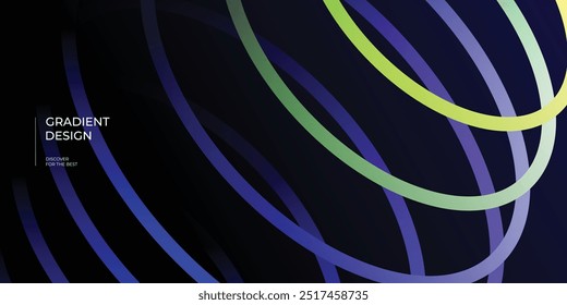 Vibrant gradient background vector. Abstract trendy modern design wallpaper for landing page, covers, Brochures, flyers, Presentations, Banner. Vector illustration.